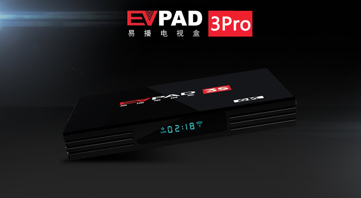 EVPAD3ProスマートTVボックス -月額料金なし、公式EVPADストア