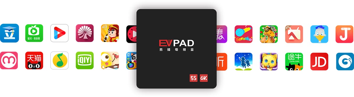 EVPAD 5S - 2G+16G suficiente para uso diário