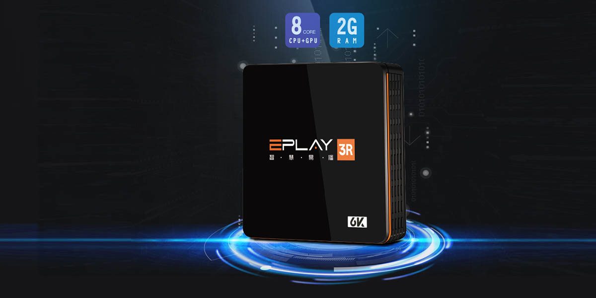 EPlay 3R 6K Best Smart Android TV Box - Designed for Overseas