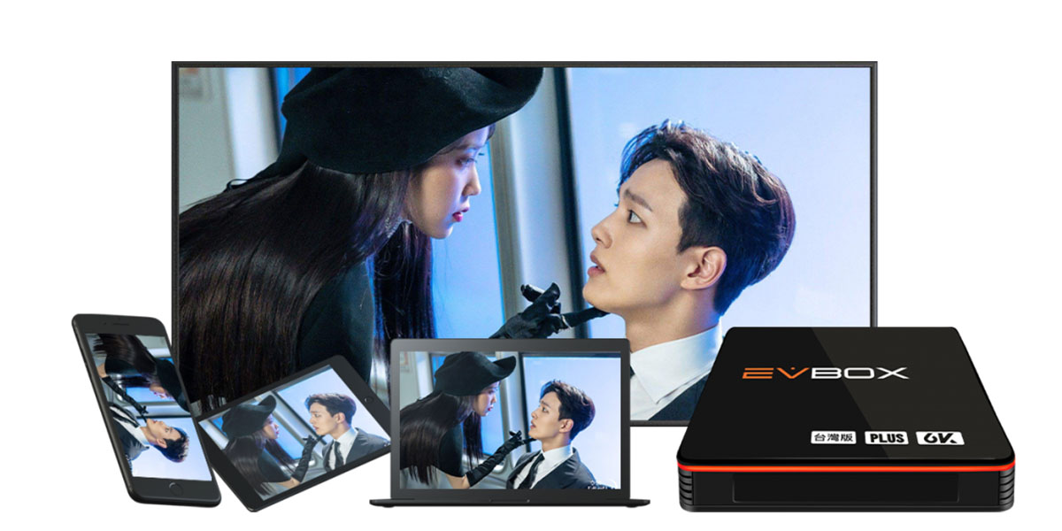 Hộp TV nâng cấp EVBOX 4 Plus