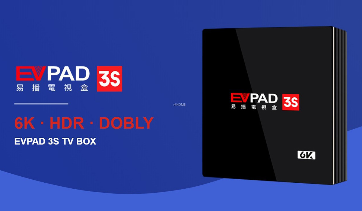 EVPAD 3S กล่องสมาร์ททีวี 6K HD