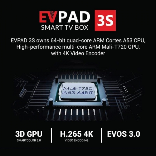その他 EVPAD 3S EVPAD 3S Smart 6K HD TV Box - Buy Cheap Free TV Channels