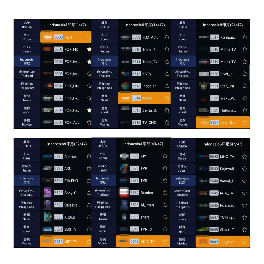 vchannel channels for hk drama