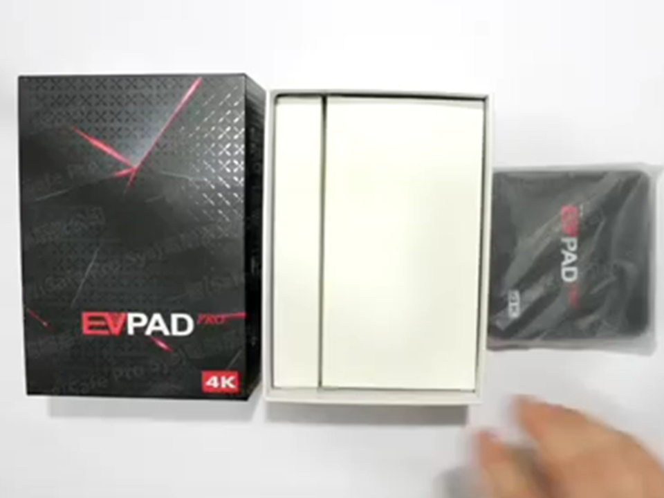 EVPAD Pro Kotak TV evaluasi di luar kotak, gunakan analisis