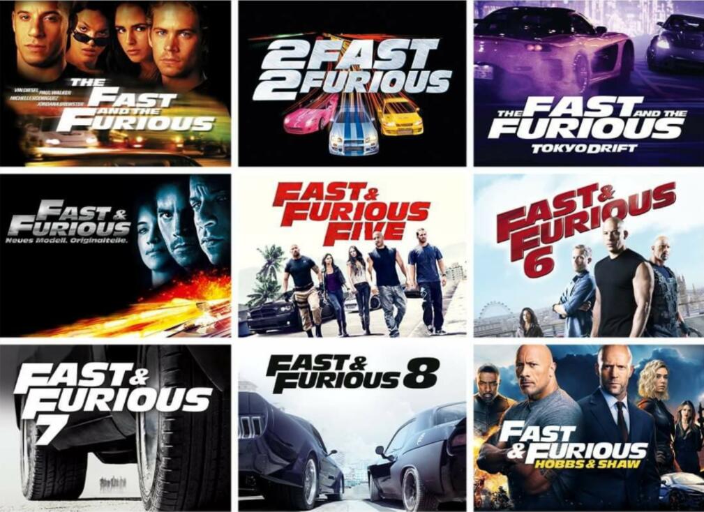 All 9 Fast And Furious Movies Ranked Which One Is Your Favorite