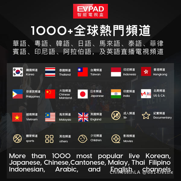 EVPAD - A Smart TV Box Focusing on Overseas Chinese