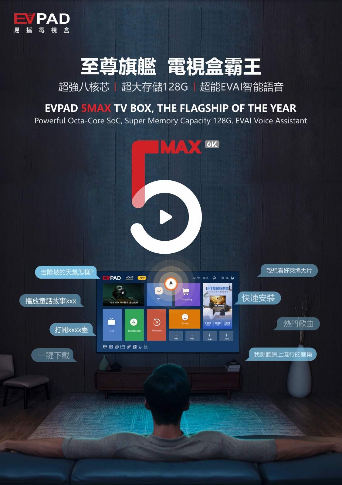 Ang Ultimate Flagship - EVPAD 5MAX