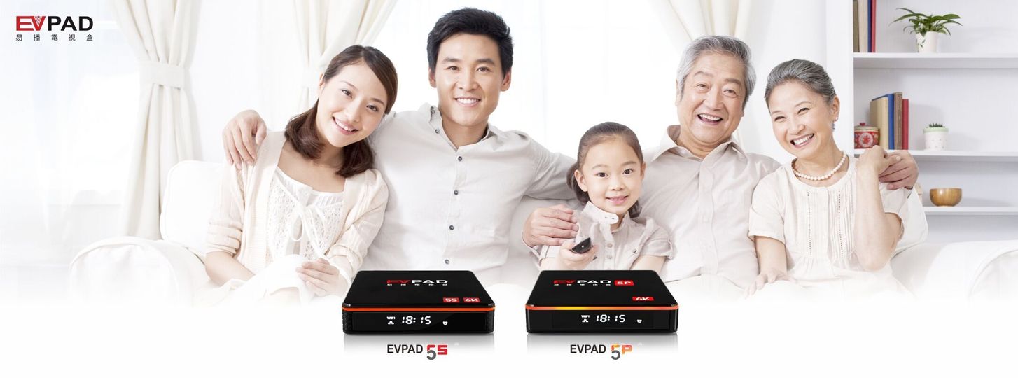 EVPAD TV Box - With Multi Countries Free Channels & Huge Amounts of Films, a TV box You Must Have!