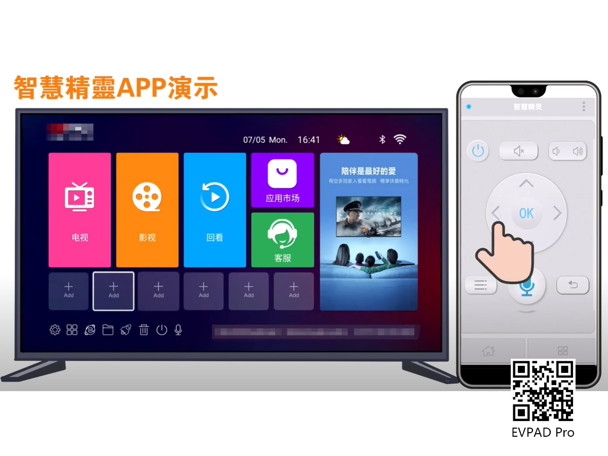 New Features of EVPAD 6P - Mobile Remote Control : Smart Wizard