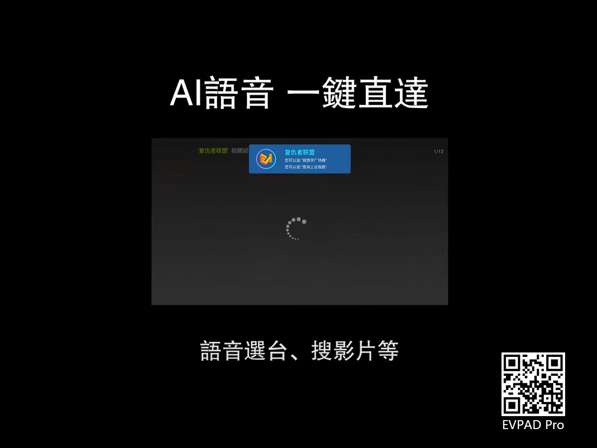EVPAD 6P電視盒——第六代全新旗艦語音電視盒