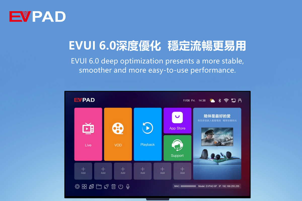 กล่องทีวีฟรีที่แข็งแกร่งที่สุดในปี 2022 EVPAD TV Box คุ้มค่าที่จะเริ่มต้น