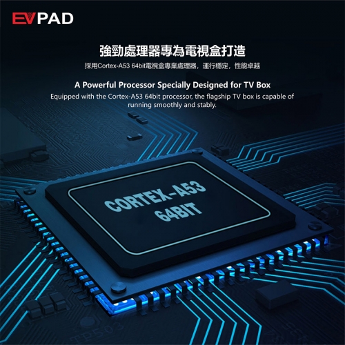 EVPAD 6P Smart TV Box - 2021 New Flagship AI Voice TV Box,EVPAD TV Box