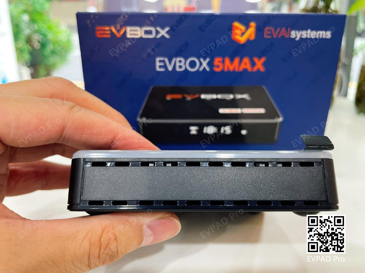 EVBOX 5Max Taiwan Edition - Most Powerful Voice-Activated TV Box with 8 Cores + 64G Large Memory