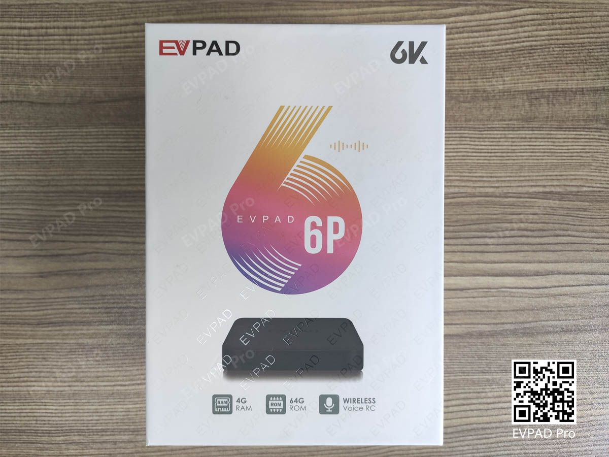 EVPAD 6P Smart TV Box - 2021 New Flagship AI Voice TV Box