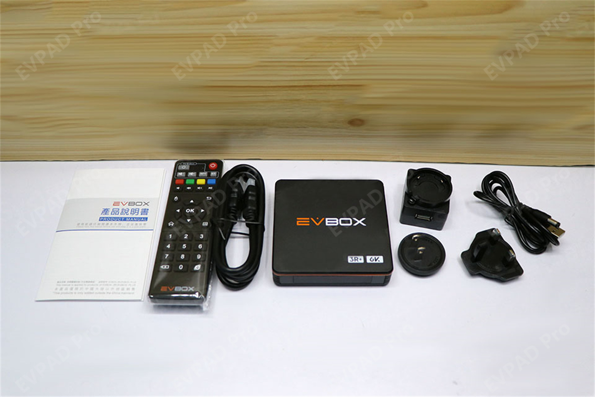 EVPAD EVBOX 3R+ Upgrade International Edition, Cheap Free HD TV Box - Lifetime Free IPTV Channels