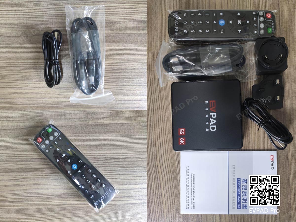 EVPAD 5S Best Smart Voice AI TV Box - Best Android TV Box, 100% Authentic