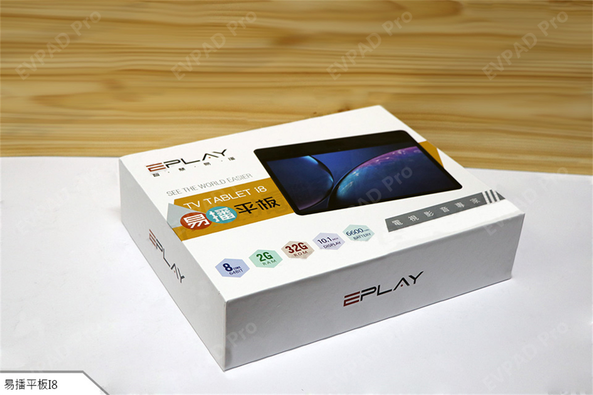 EVPAD Tablet Eplay i8 - 10.1 inches, 100% Authentic, No Monthly Subscription Fees