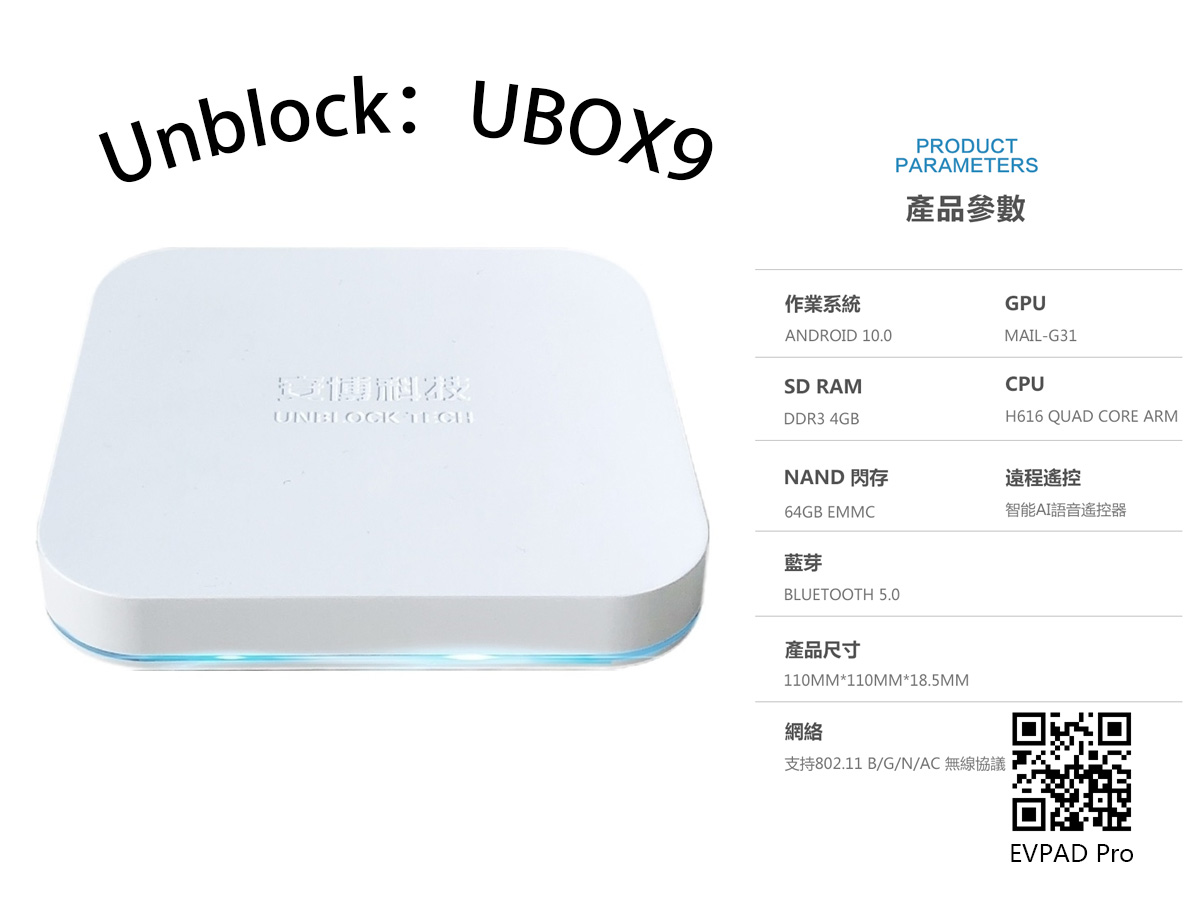 Choose TV Box in 2021, EVPAD 6P, or UBOX9?