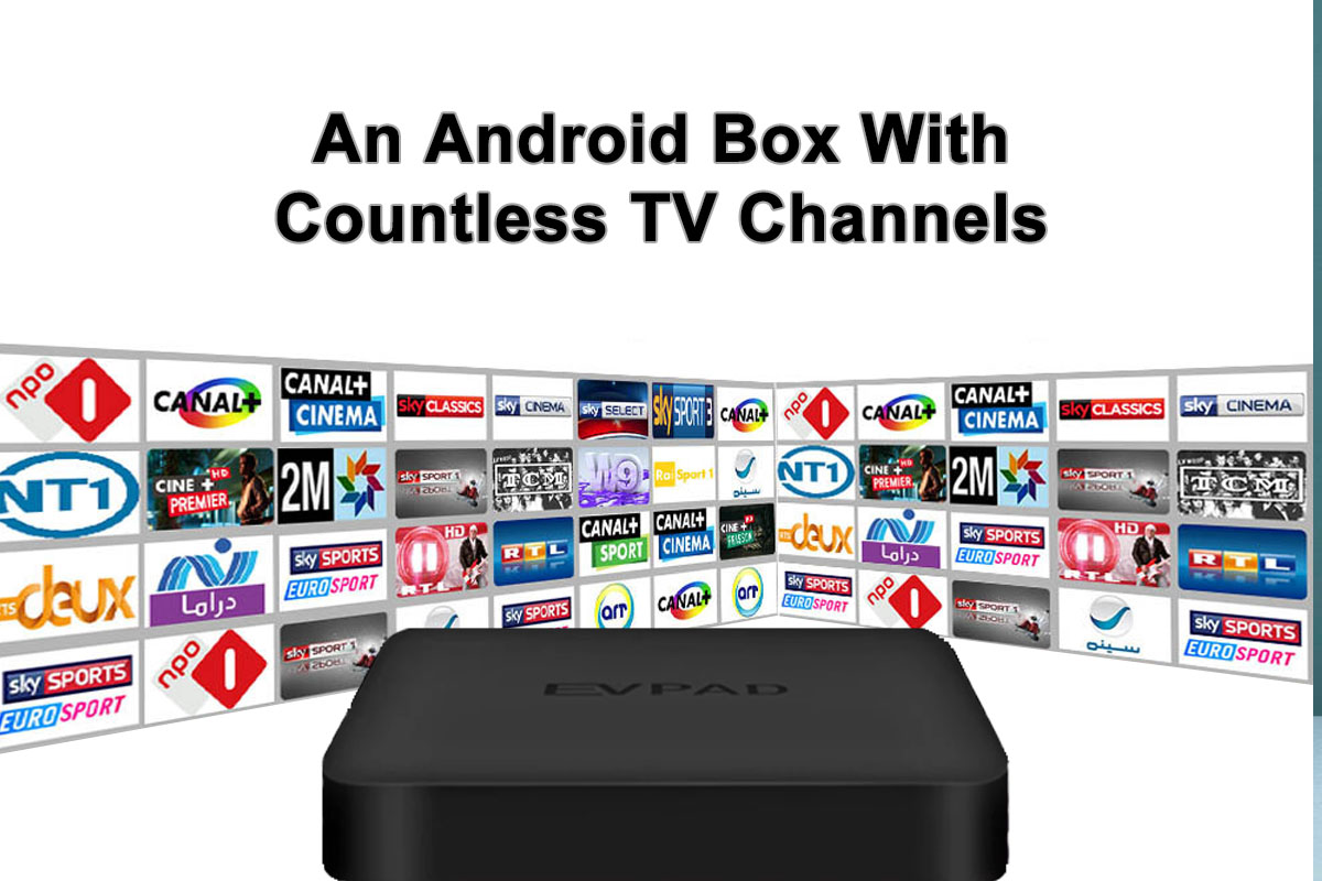 يستحق أقوى صندوق تلفاز مجاني في 2022 EVPAD TV Box