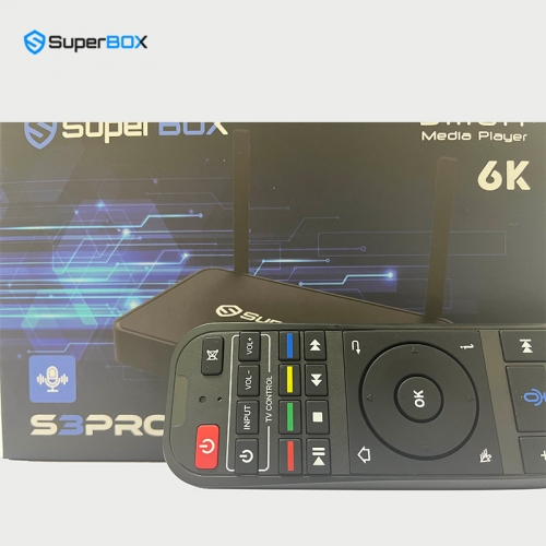 SuperBox S3ProTVボックス用のオリジナル音声制御リモコン