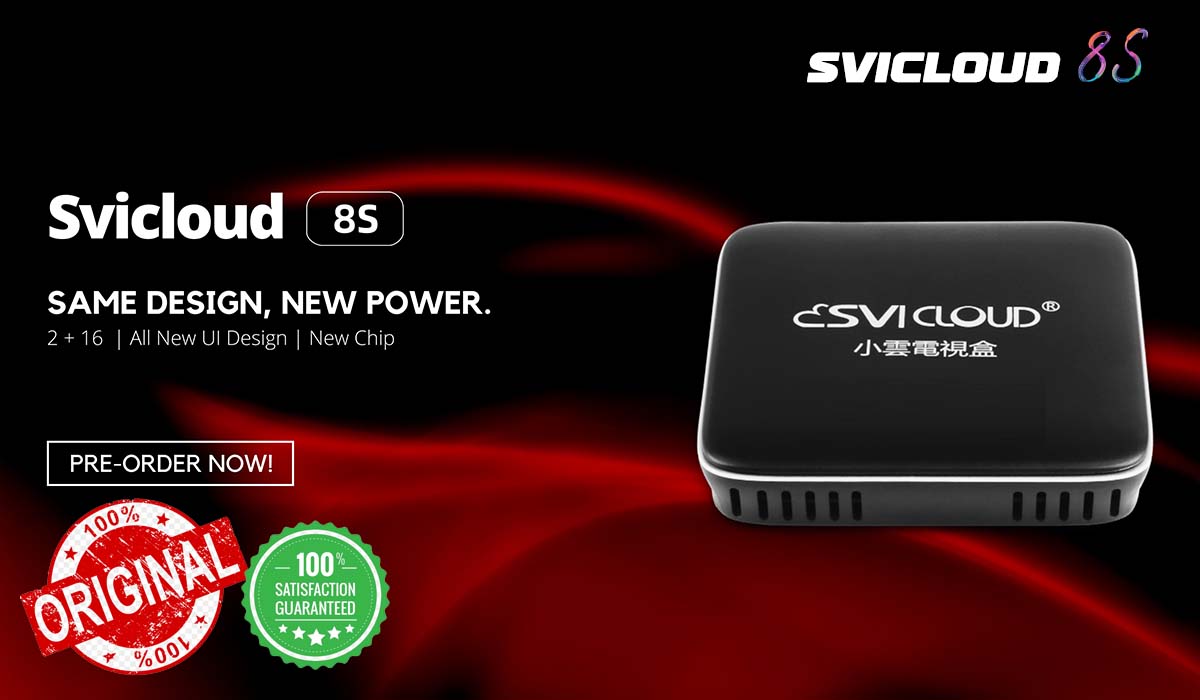 SVI Cloud 8S 2GB RAM+16GB ROM Smart Android TV Box