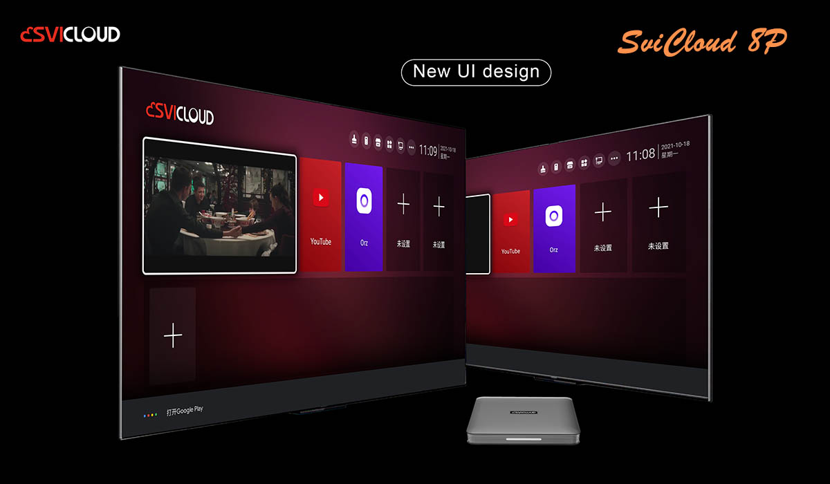 SVICLOUD 8P - 2022 Best Selling AI Voice SVICLOUD TV Box
