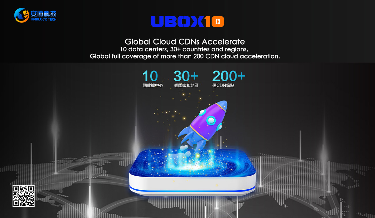 UBox 10 - Global Cloud CDNs Acceleration