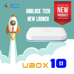2023 Unblock Tech Ubox 10 กล่องทีวี ล่าสุด - Unblock Gen 10 กล่องแอนดรอยด์ทีวี