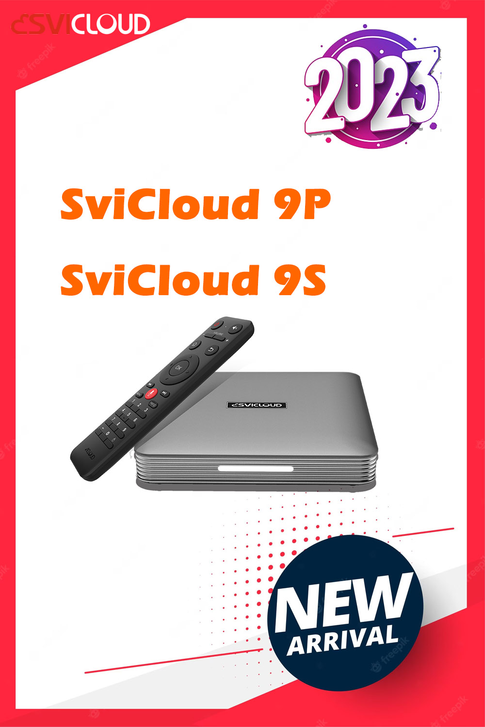 SviCloud 9P and SviCloud 9S TV Box 2023 Version New arrival