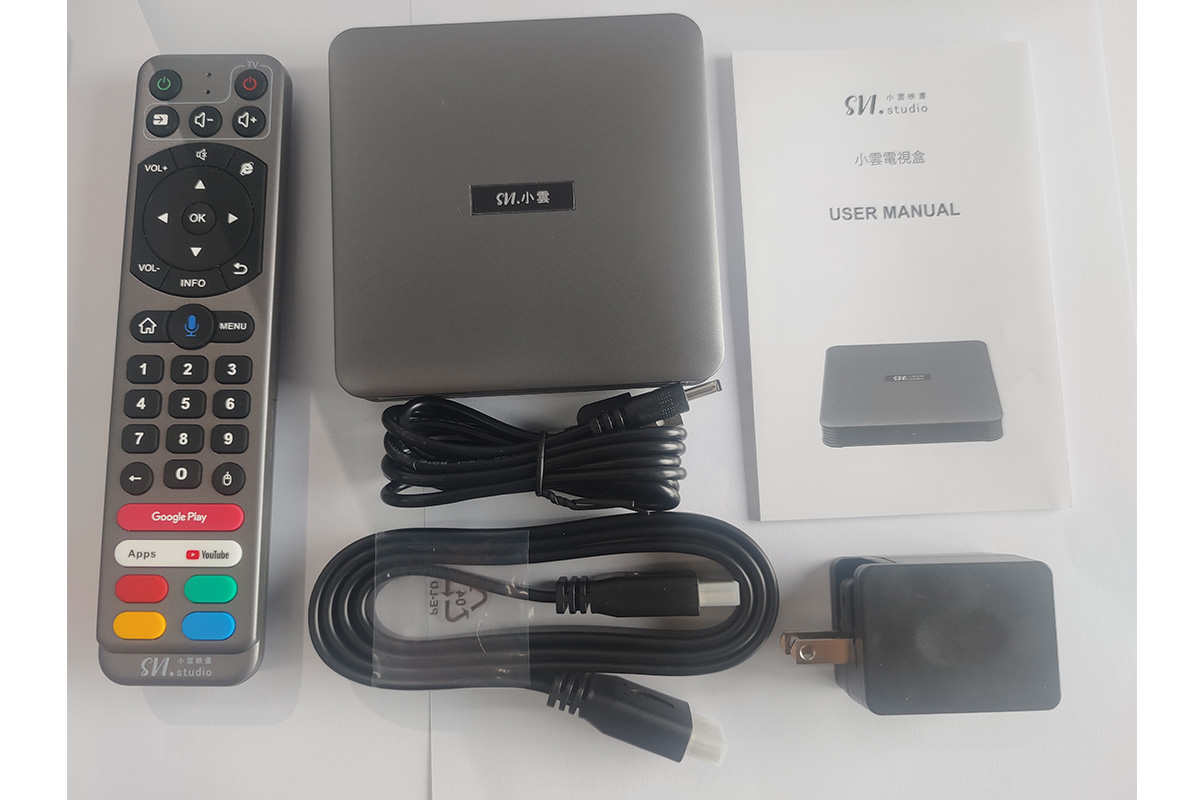 SviCloud 9P TV Box Real Photo