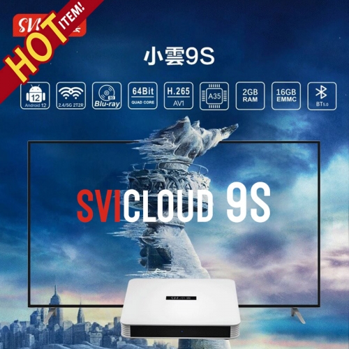 Caixa de TV Android SVICLOUD 9S - Incrível como sempre