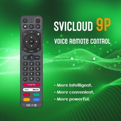 SVICLOUD Original Voice Search Remote Control Compatible with SVICloud 9P and 9S