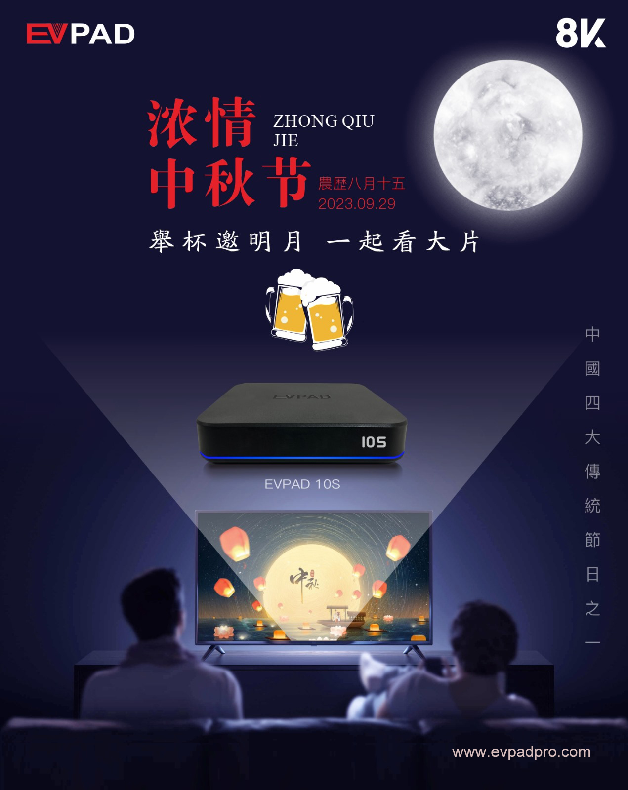 EVPAD wishes you a happy Mid-Autumn Festival!