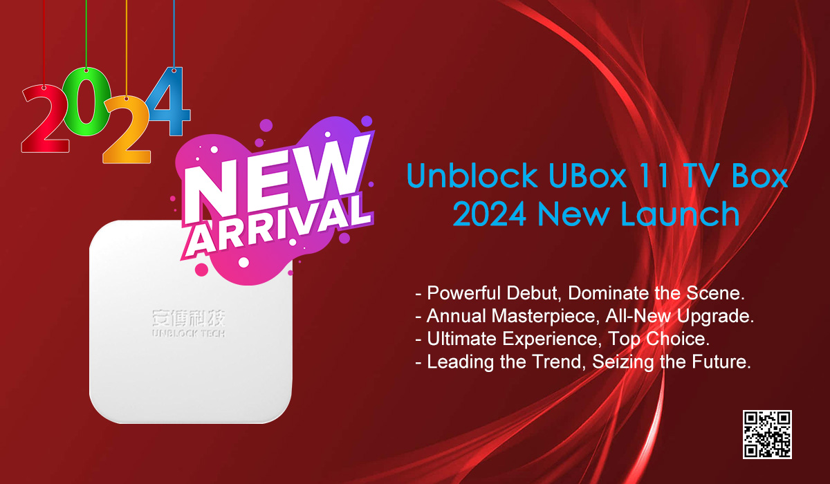 Unblock UBox 11 TV Box  - Unblock Tech Gen 11 Smart TV Box - 2024 New Launch