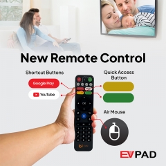 EVPAD5S 動作良好　リモコン付 EVPAD5sシリーズTVボックスをRFリモコンとペアリングする方法