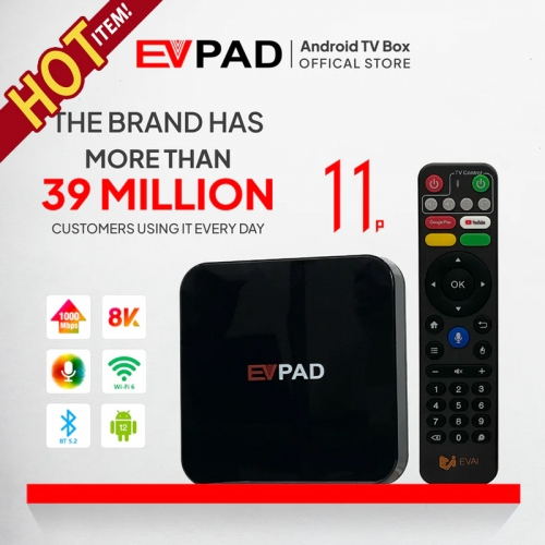 EVPAD 11P - EVPAD New 2025 - Get Ready to Upgrade to the Latest EVPAD TV Box ,EVPAD TV Box