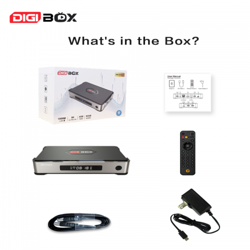 All-New DIGIBox D6 MAX | 2026 Ultimate Android TV Box for Global