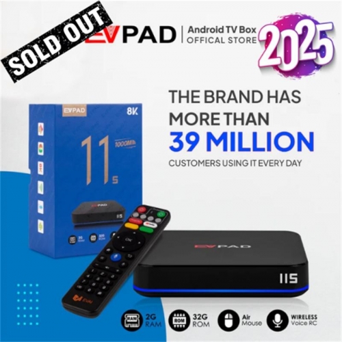 易播EVPAD11S電視盒 - 易播2025新款 - 高性價比&全球通用版