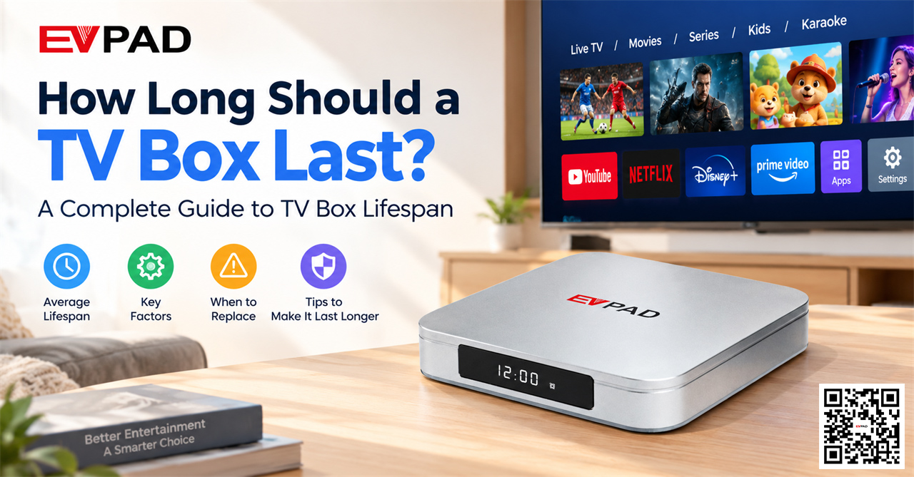 Hoe lang gaat een TV-box mee?