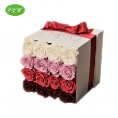 flower square box gift box