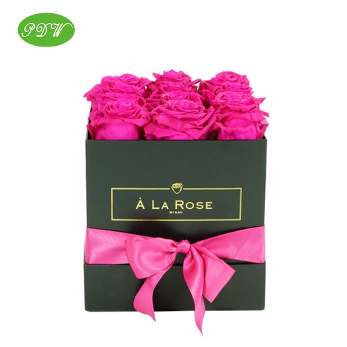 flower square box gift box
