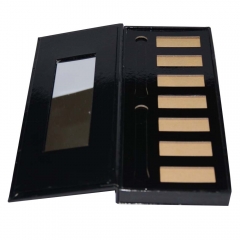 Seven pcs lipsticks package box with mirror