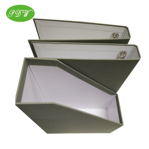 Company office stationery a set files folder and pen holder