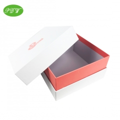 Elegant cardboard shoulder gift box with lid