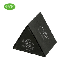 Distinctive triangle shaped gift box