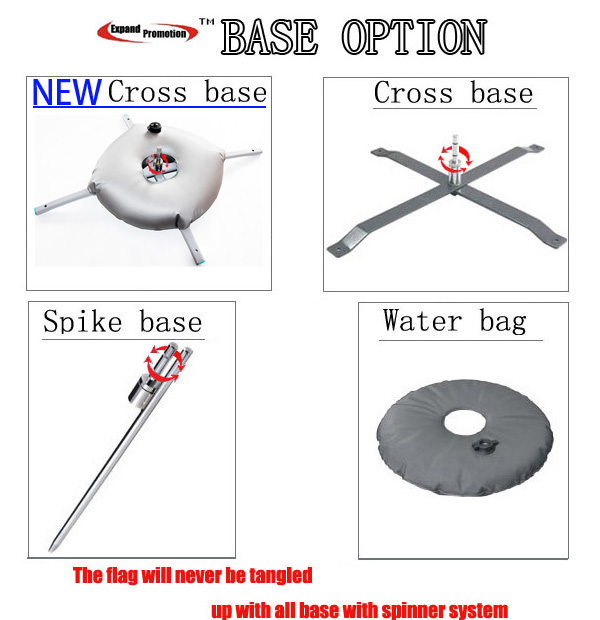 5M Feather Flags Kits with Customized Printing