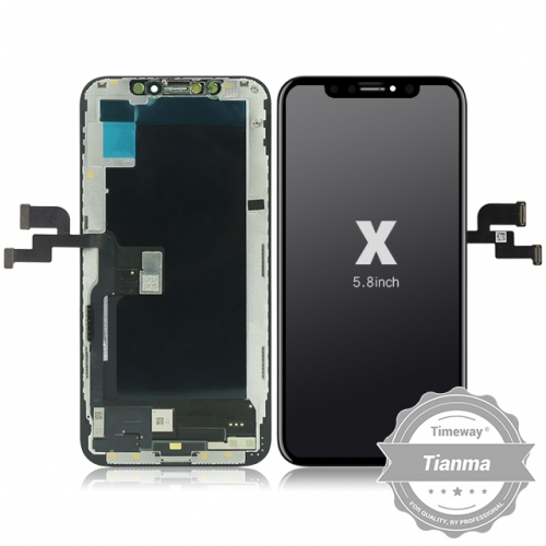 TIMEWAY manufacturer for IPHONE X TFT Tianma OLED OEM screen replacement 5.8