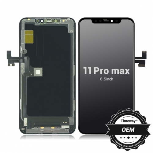 TIMEWAY manufacturer for IPHONE 11 PRO Max Incell OEM screen replacement 6.5" inches A2218 A2161 A2220