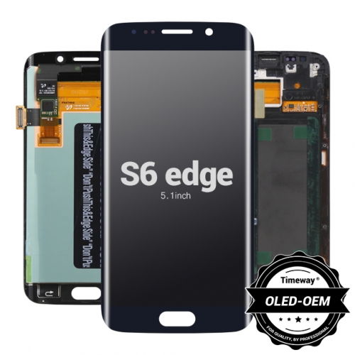 TIMEWAY factory Samsun S6 edge Super AMOLED screen replacement 5.1