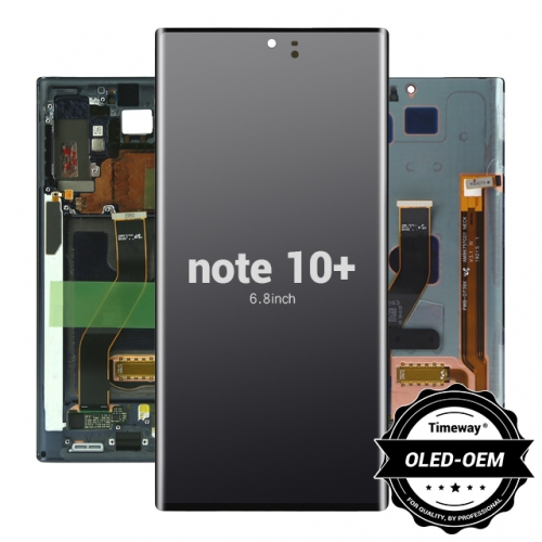 TIMEWAY factory For SAM note 10 plus Super AMOLED screen replacement 6.8